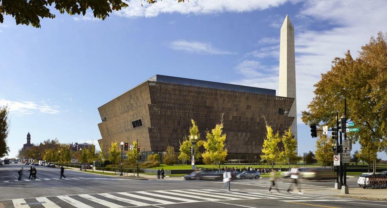Photo of the Smithsonian's National Museum of African American History and Culture